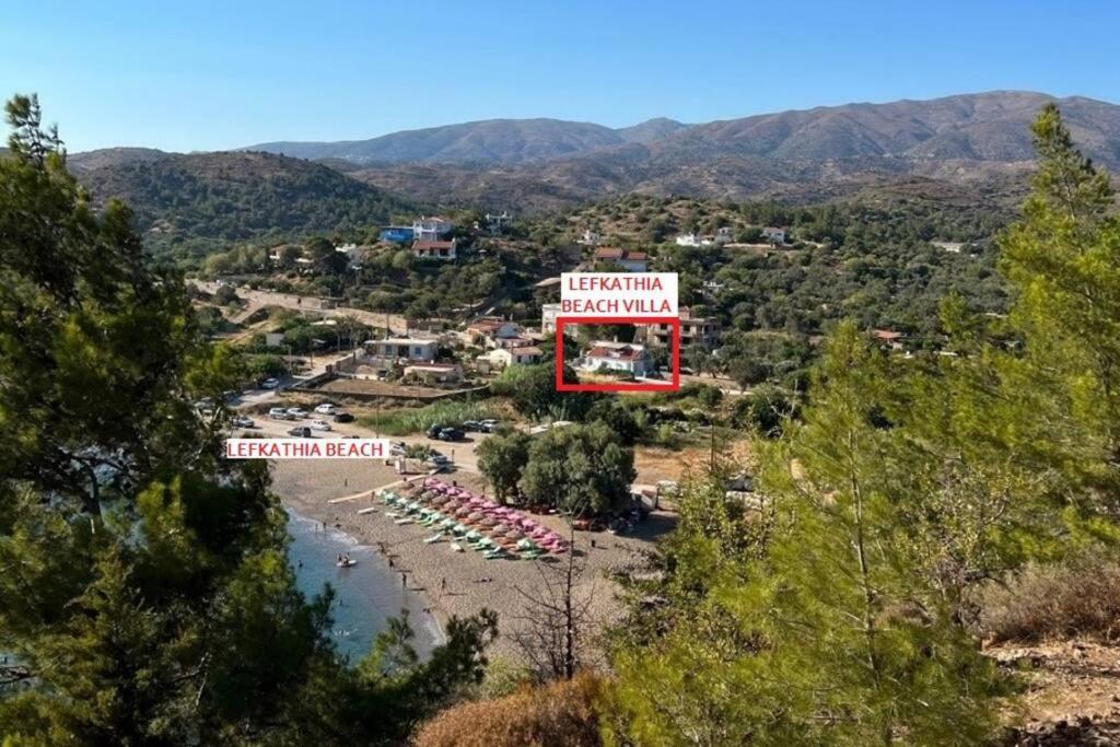 Lefkathia Beach Villa - Gated Beach-Front Private Villa At Lefkathia Beach, Chios! Volissos Luaran gambar